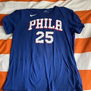 NIKE 76ERS BEN SIMMONS SHIRT